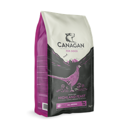 Canagan Dry Dog Food Highland Feast For Puppies & Adults